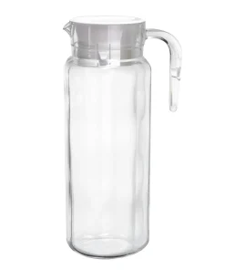 Acrylic Beverage Drink Pitcher with Lid, Juice Pitcher Water Jug - Clear - 37.2oz