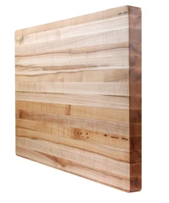 1.5-inch Square Kobi Blocks Premium Maple Edge Grain Wood Butcher Block Cutting Board