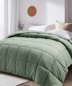 All Season Soft Comforter/Duvet Insert, Quilted and Peach-skin Processes, Machine Washable