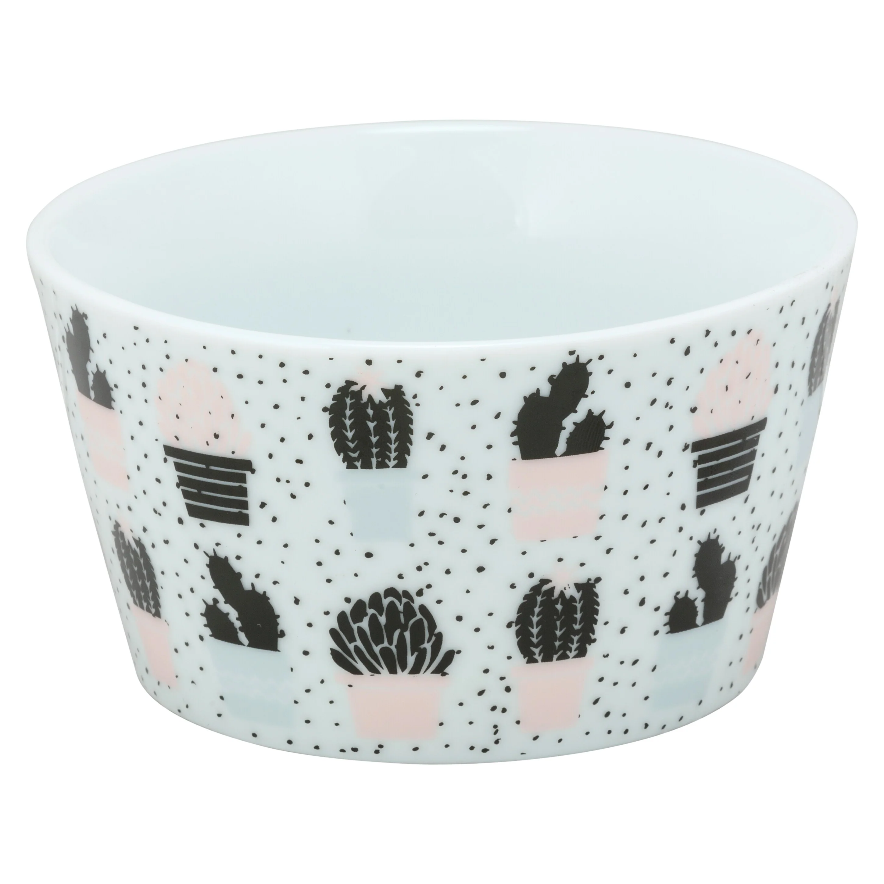 10 Strawberry Street Porcelain 'Cactus Farm' The Goodies Bowl (Set of 4)