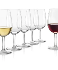 Final Touch ISO Wine Tasting Crystal Glasses Set of 6 - 7.27 Oz