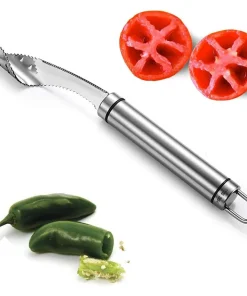 Jalapeno Pepper Corer Tools Stainless Steel Chili Corer Remover