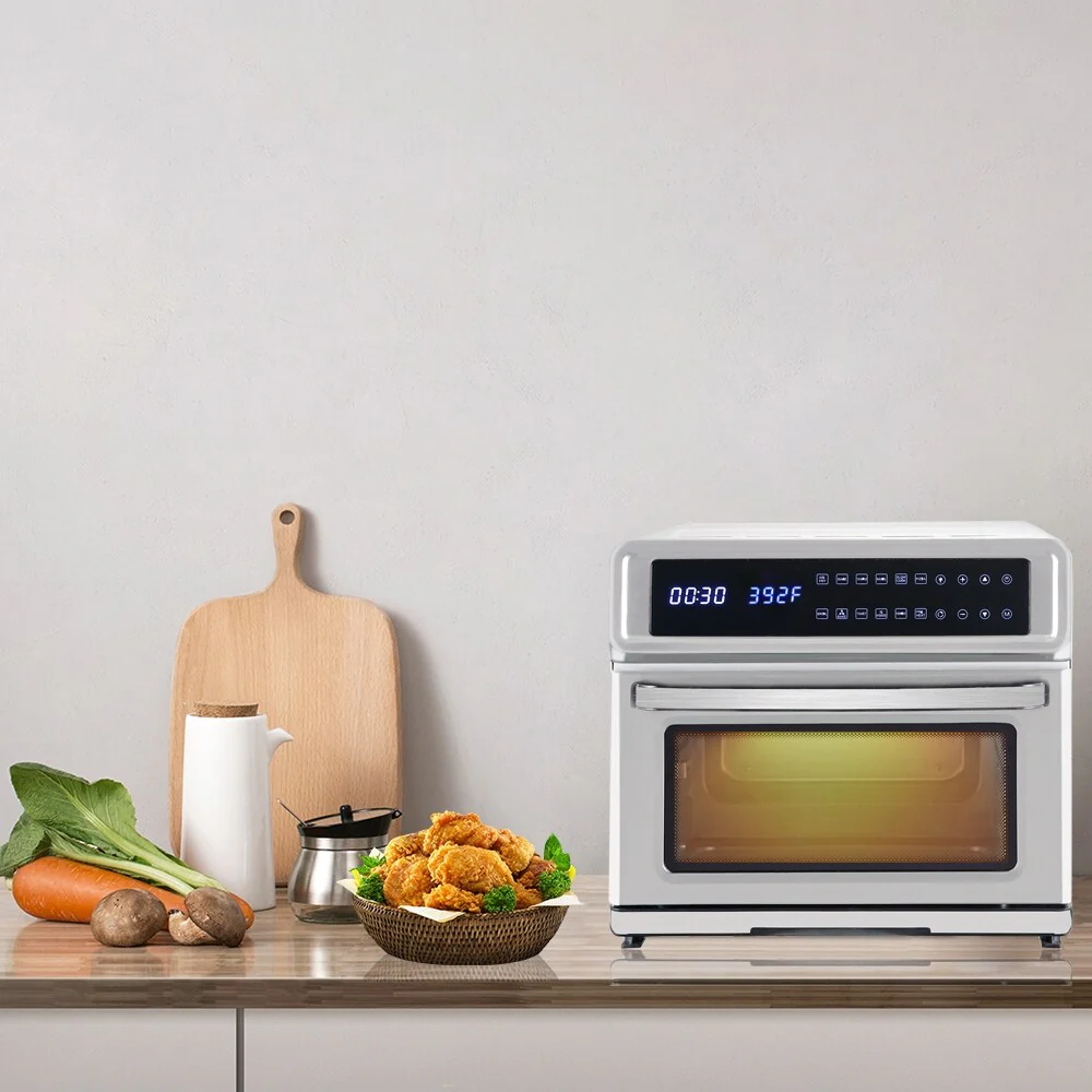 21.14Quarts 1700W All-in-One XL Air Fryer Oven, Rotisserie, Dehydrator Kitchen Cooking Set w/ 8 Accessories
