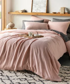 Artistic Weavers Suzzy Solid Linen Duvet Cover Set