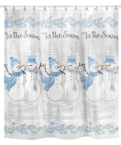Avanti Linens Frosty Friends Shower Curtain