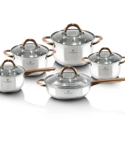 Berlinger Haus 10-Piece Stainless Steel Cookware Set