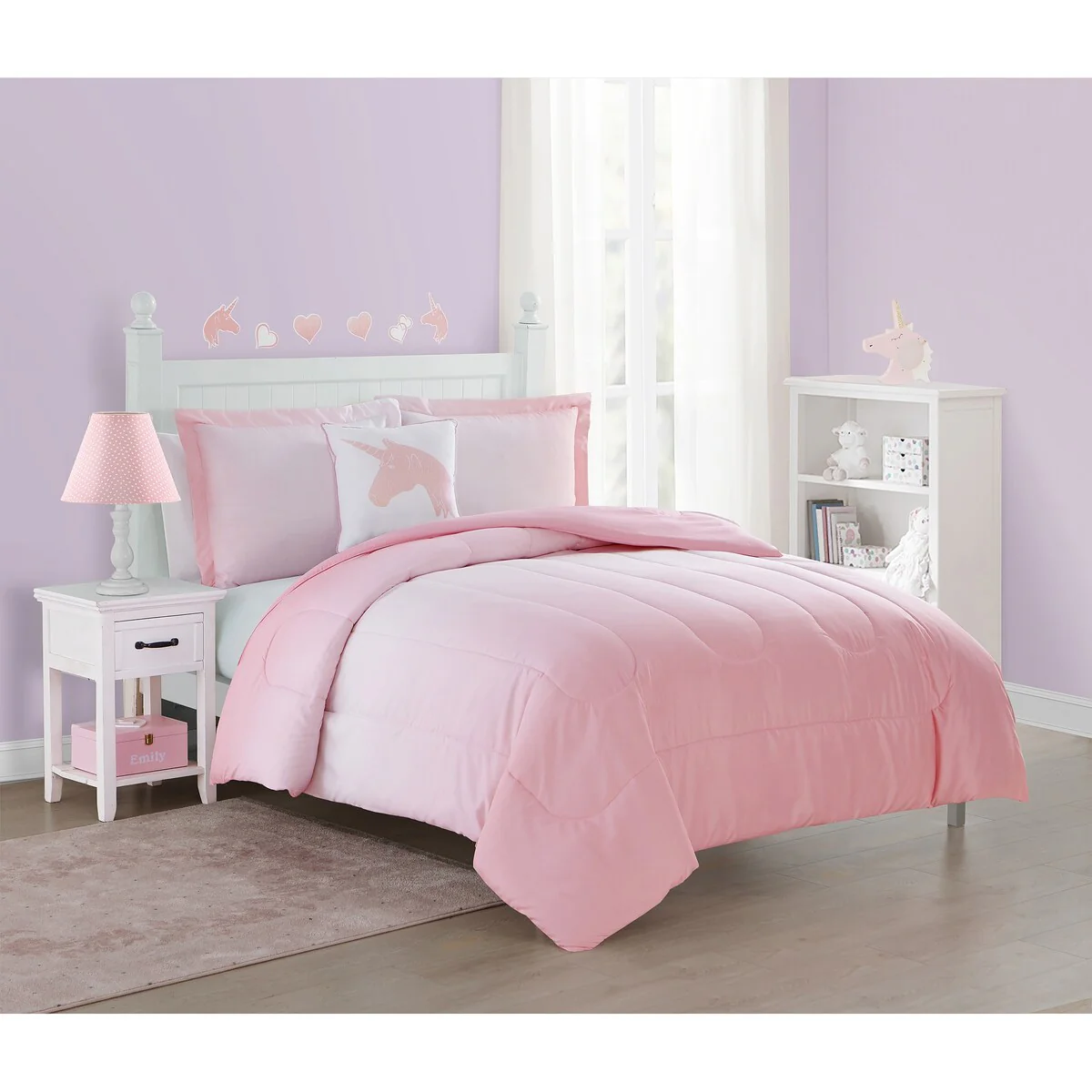 ALEX + BELLA Jada Unicorn Ultra Soft Microfiber Comforter Set