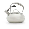 Daily Boutik Modern Industrial Stainless Steel 2-qt. Mirrored Tea Kettle - 9" x 17" x 8"