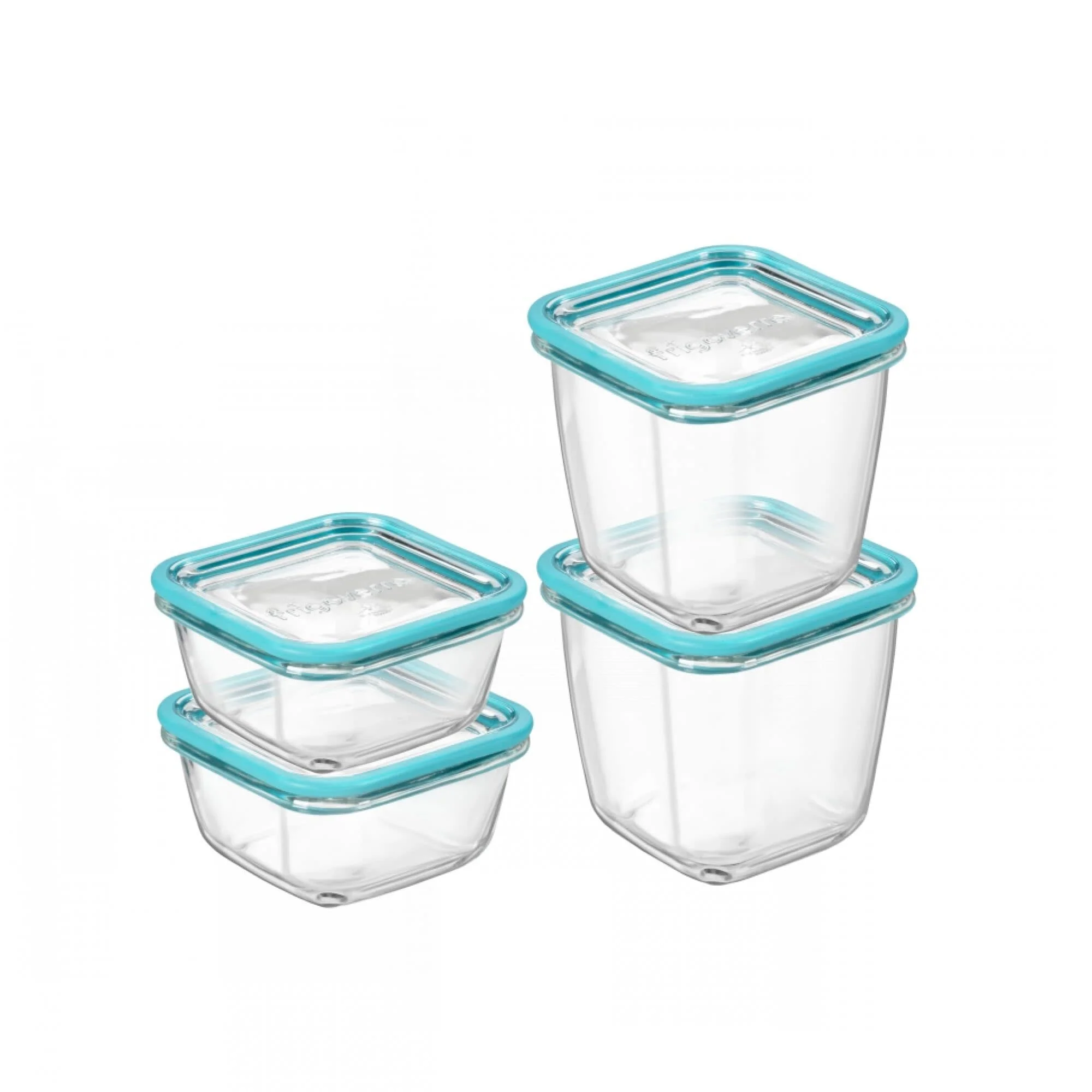 Bormioli Rocco Frigoverre Future, Set Of 4 - 25.25 oz & 14.25 oz