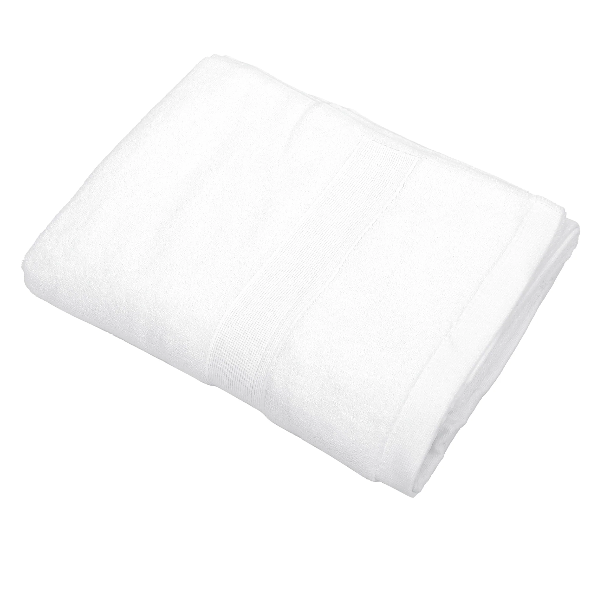 1 Pcs Cotton Bath Towel, Plain Soft Absorbent Cotton Bath Towel, 27.56" x 55.12"