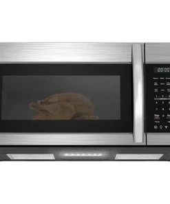1.7 Cu Ft Over-the-Range Microwave with Vent & One-Touch Cooking in Stainless