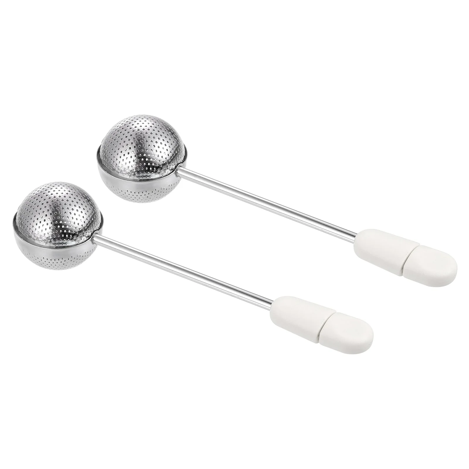 2 Pcs Tea Infuser Filter, Tea Strainer, Tea Ball, with Handle