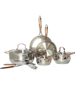 Denmark 10PC Stainless Steel Cookware Set