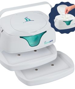 hiccapop Baby Wipe Warmer and Baby Wet Wipes Dispenser | Baby Wipes Warmer for Babies | Diaper Wipe Warmer with Changing Light