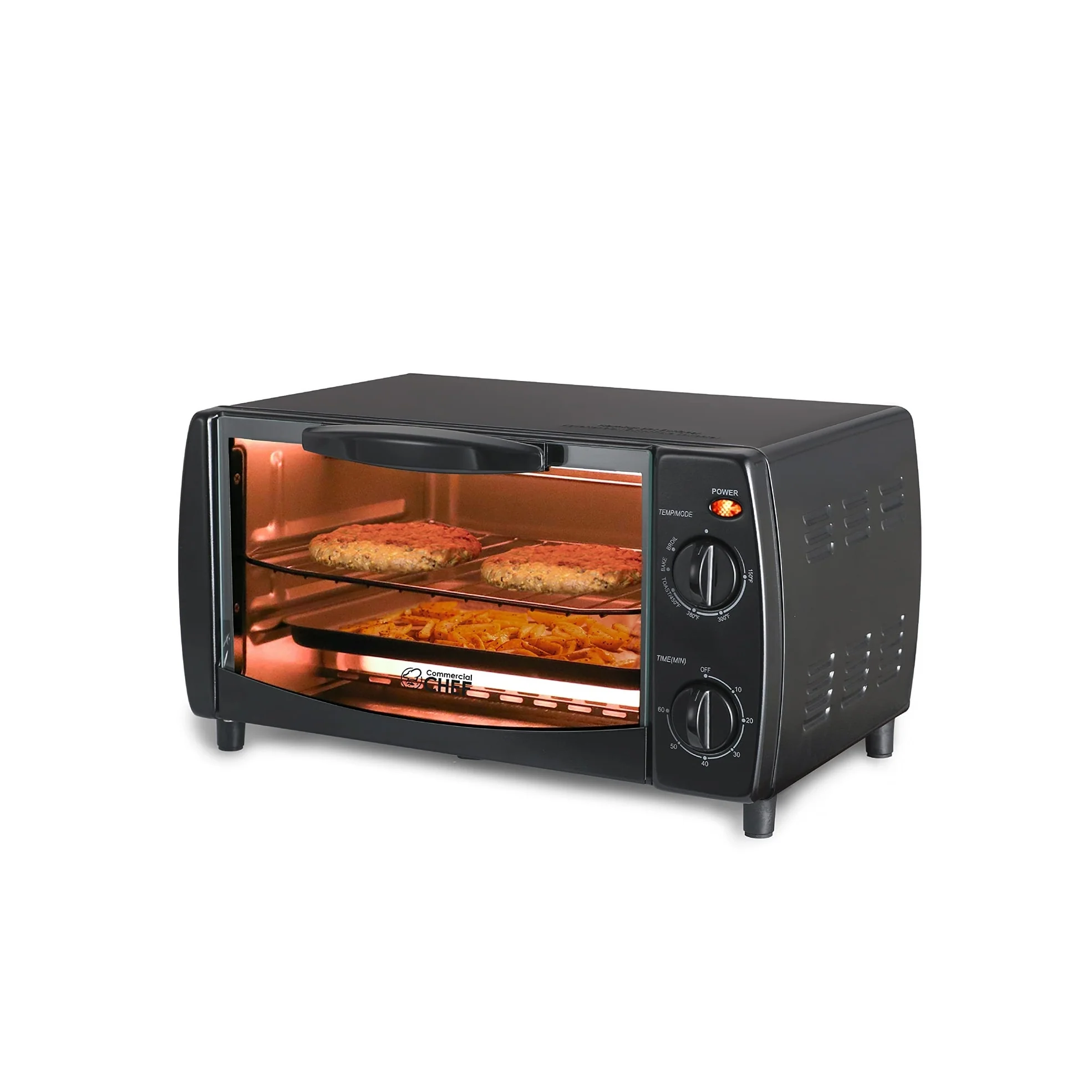10L 4 Slice Mechanical Toaster Oven