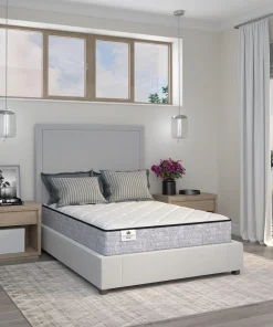 Kingsdown Prime Parkman Firm Innerspring Multi-Layered Comfort Cool Quilted Top 12-Inch Luxury Mattress with Set Option