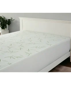 King Waterproof Rayon from Bamboo Deep Pocket Mattress Cover - White