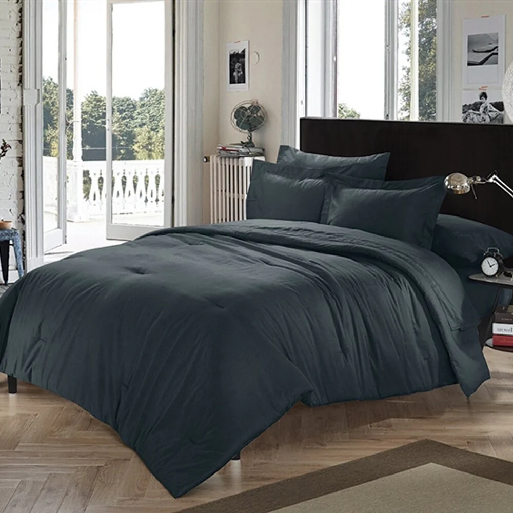 BYB Chino Black Comforter (Shams Not Included)