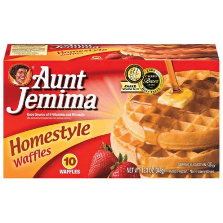 Aunt Jemima Waffles 17.18oz, 10ct