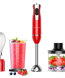 2 Speed Multi-Function Retro Immersion Hand Blender - Hand Blender