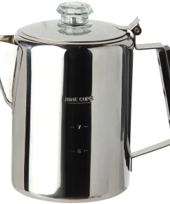 Coghlan's 9-Cup Stainless Steel Coffee Pot - One Size Fits Most