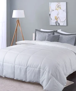 Lightweight Down Alternative Comforter Summer Duvet Box Stitching