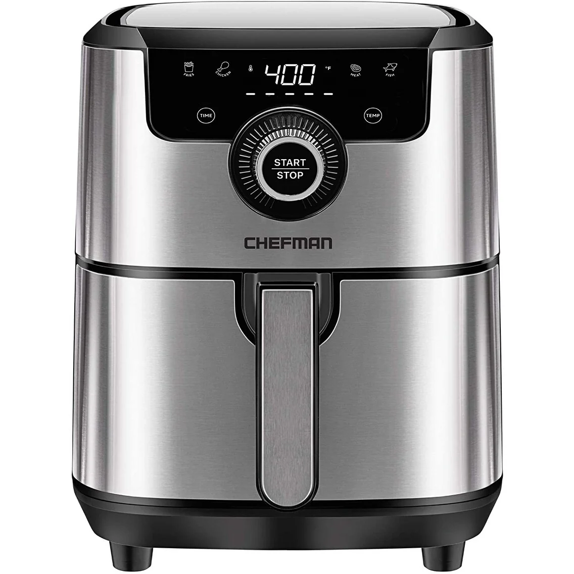 Chefman Square Air Fryer w/ Rapid-Air System, Stainless Steel - 4.5 Quart - 4.5 Quart