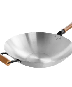 14 Inch Stainless Steel Wok