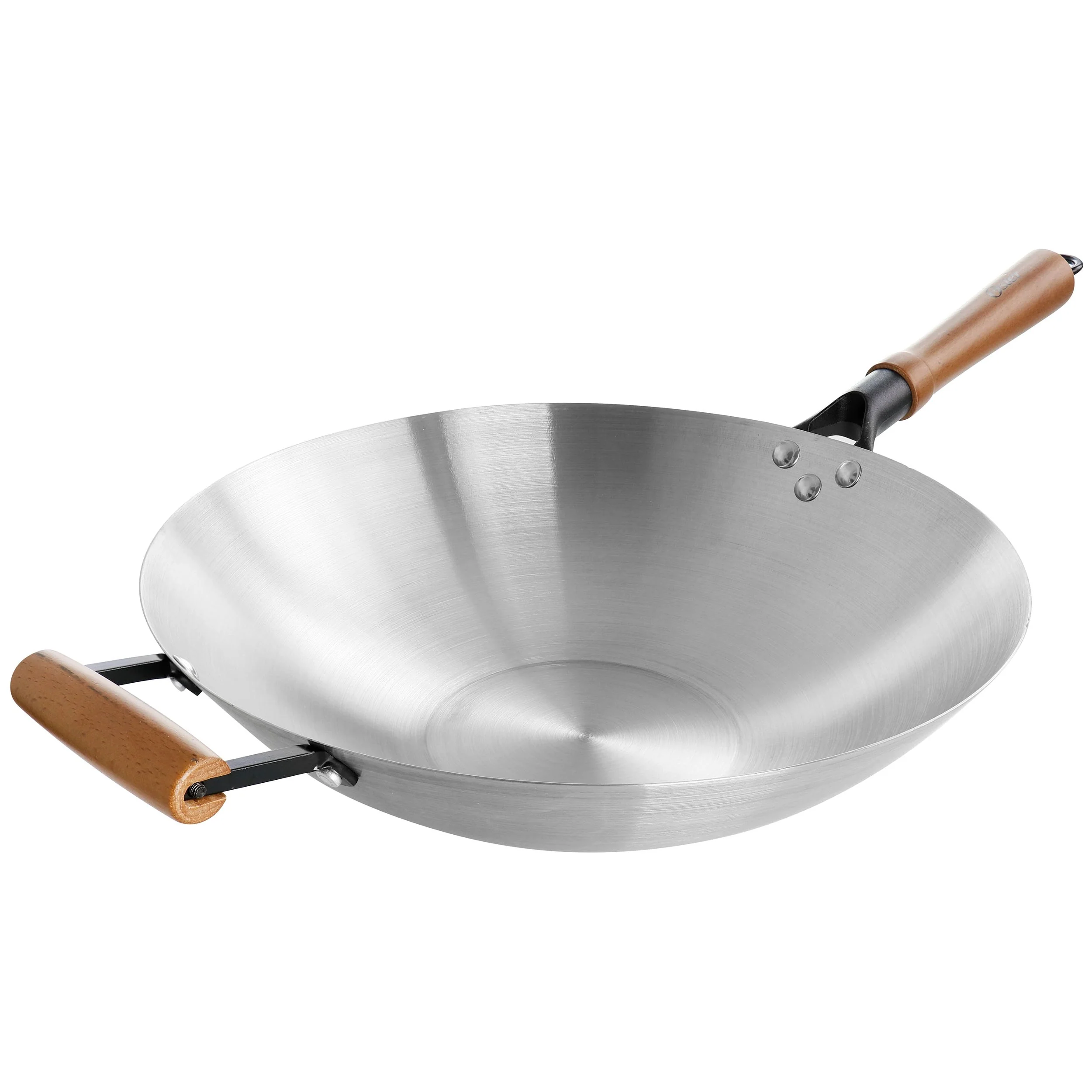 14 Inch Stainless Steel Wok