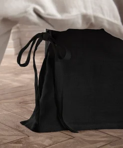 Henry Linen 3 Piece 18 Inch Drop Bed Skirt