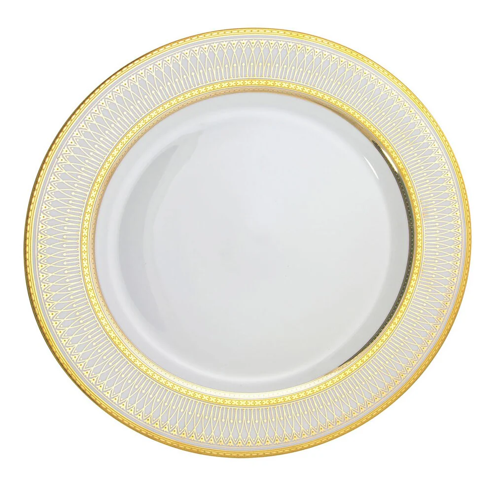 10 Strawberry Street Iriana Gold Bread & Butter Plate Set of 6