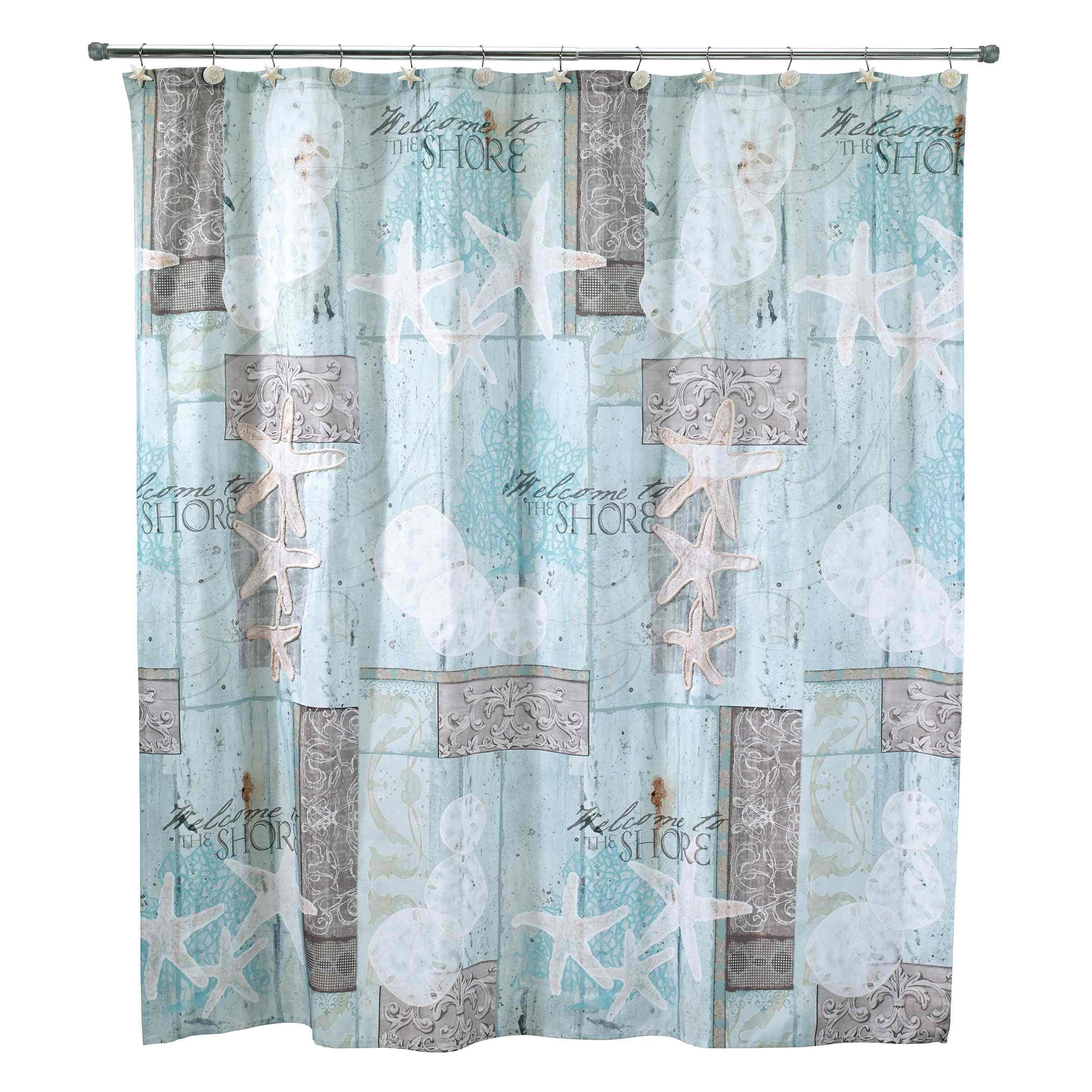 Avanti Linens Beachcomber Shower Curtain