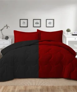 Lightweight Reversible Down Alternative Comforter Set