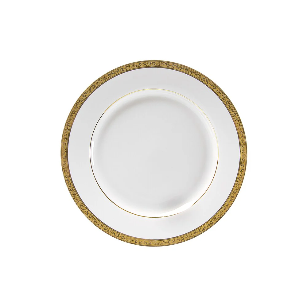 10 Strawberry Street Paradise Gold Salad/ Dessert Plate (Set of 6)