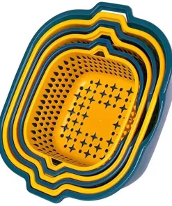 Double-layer Multi-purpose Drain Basket Fruit Storage