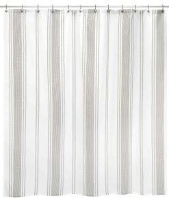 Avanti Linens Kyoto Tan Shower Curtain