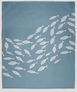 Escuela Fleece Throw Blanket