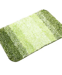 1 Pcs Polyester Bathroom Mat Non Slip Soft Bath Mats Rugs, Machine Washable