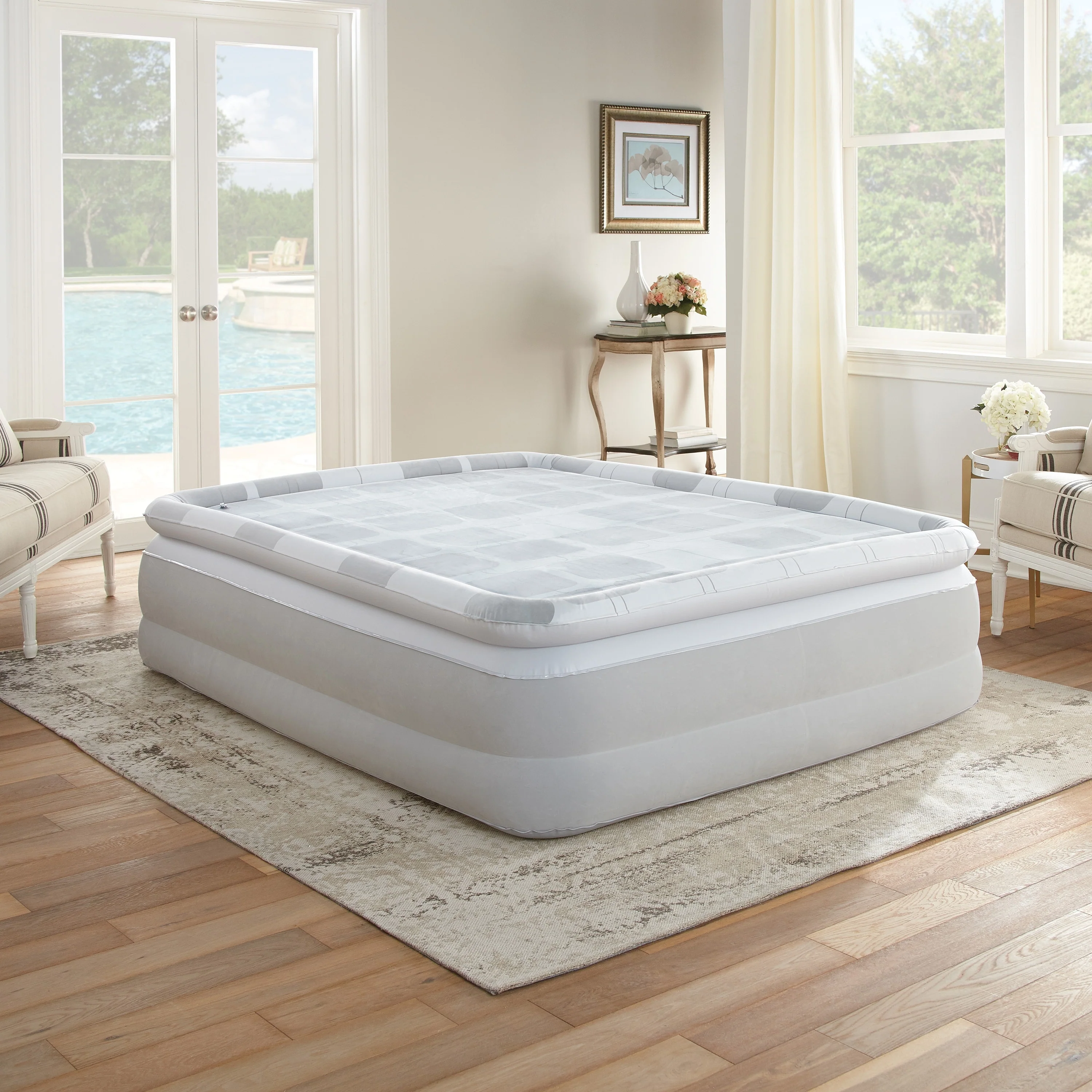 Beautyrest Memory Elite 18" Queen Air Mattress with Memory Foam