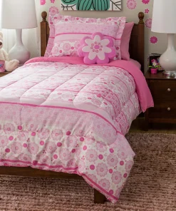 Kids Collection Ditsy Bloom 4-Piece Comforter Set