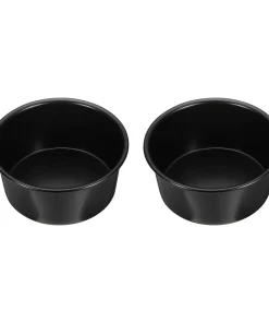 2Pcs Round Cake Pan Baking Cake Pans Cheesecake Pan Anodized Aluminum