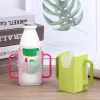 Anti-Squeeze Milk Box Cup Holder Juice Box Cover with Handle