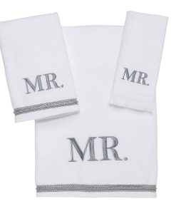 Avanti Linens Mr. 3-Piece Towel Set - Towel 3pc Set - B/H/FT