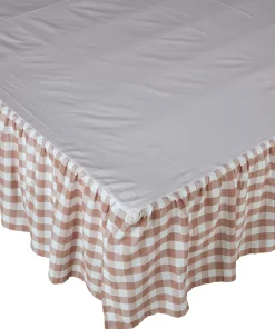 Annie Buffalo Portabella Check Twin Bed Skirt 39x76x16