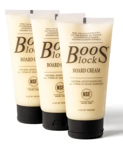 John Boos Block 5 Oz Wooden Butcher Block Cutting Board Moisture Cream, (3 Pack) - 16