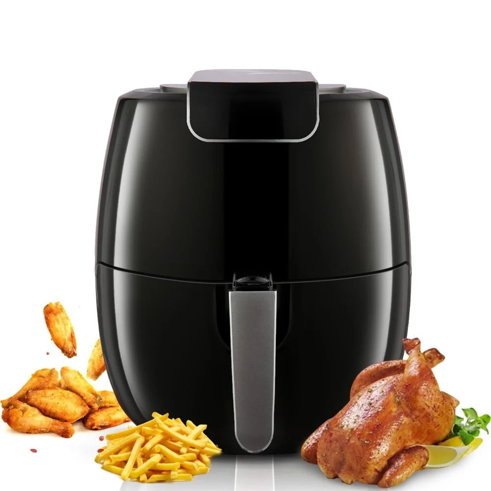 1800W Adjustable Temperature Non-stick Detachable Electric Digital Air Fryer