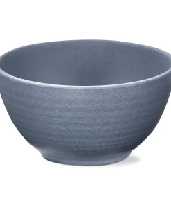 22 oz. 6 in. Light Blue Brooklyn Melamine Plastic Dinnerware Bowl Dishwasher Safe Indoor Outdoor