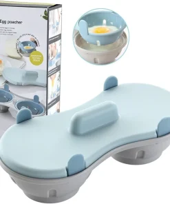 Creative Microwave Steamed Double Egg Poacher