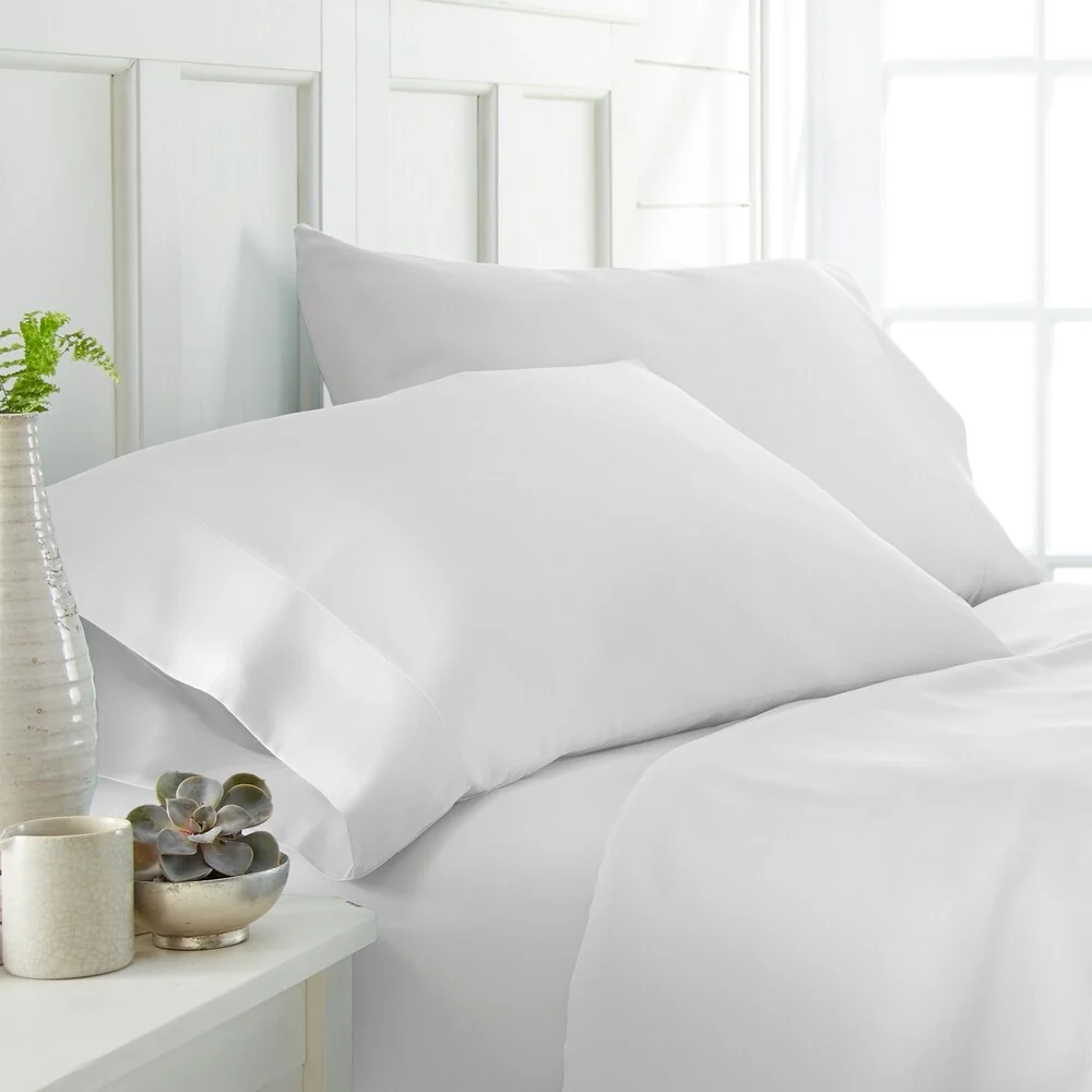 Home Collection Premium Bamboo 2 Piece Luxury Pillow Case Set