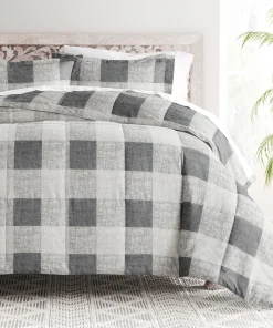 Becky Cameron Ultra Soft Gingham Down-Alternative Comforter